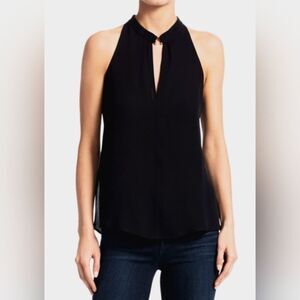 A.L.C. silk halter keyhole top 2 EUC